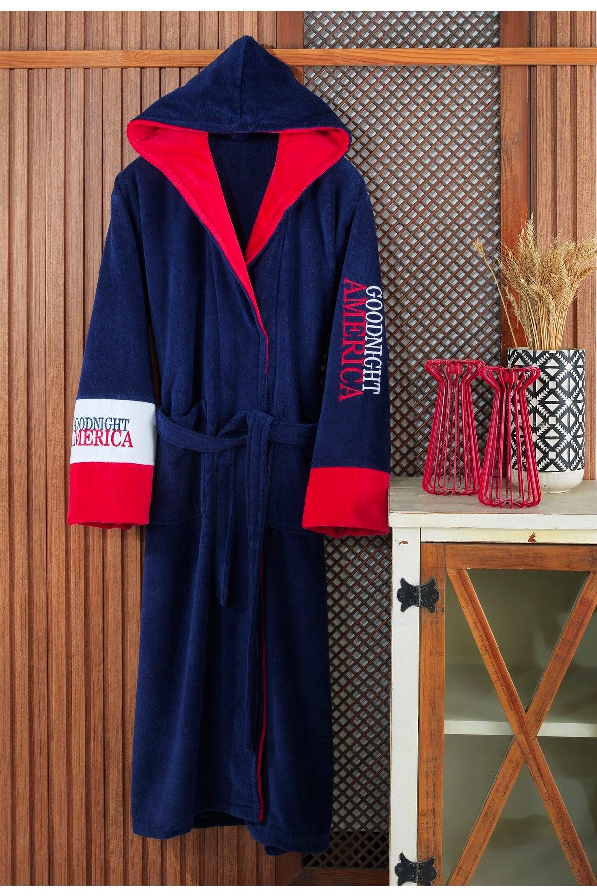 America Hooded Bathrobe - Swordslife