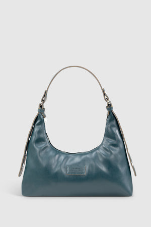 Women'S Petrol Green Baguette Bag 205