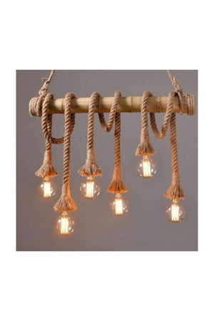 Wooden Chandelier Chandelier For Cafe Bar Restaurant Living Room Hotel Table Top Chandelier 6 Pieces