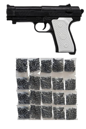 Bead Shooter + 20 Pack Bead Set Bead Gun