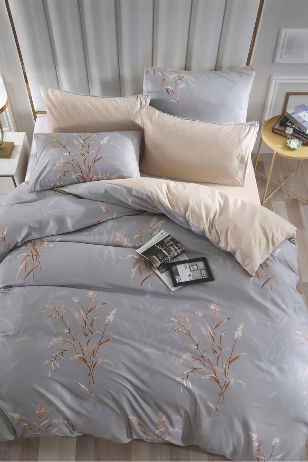 Elastic Double-Sided Double Duvet Cover Set - Swordslife