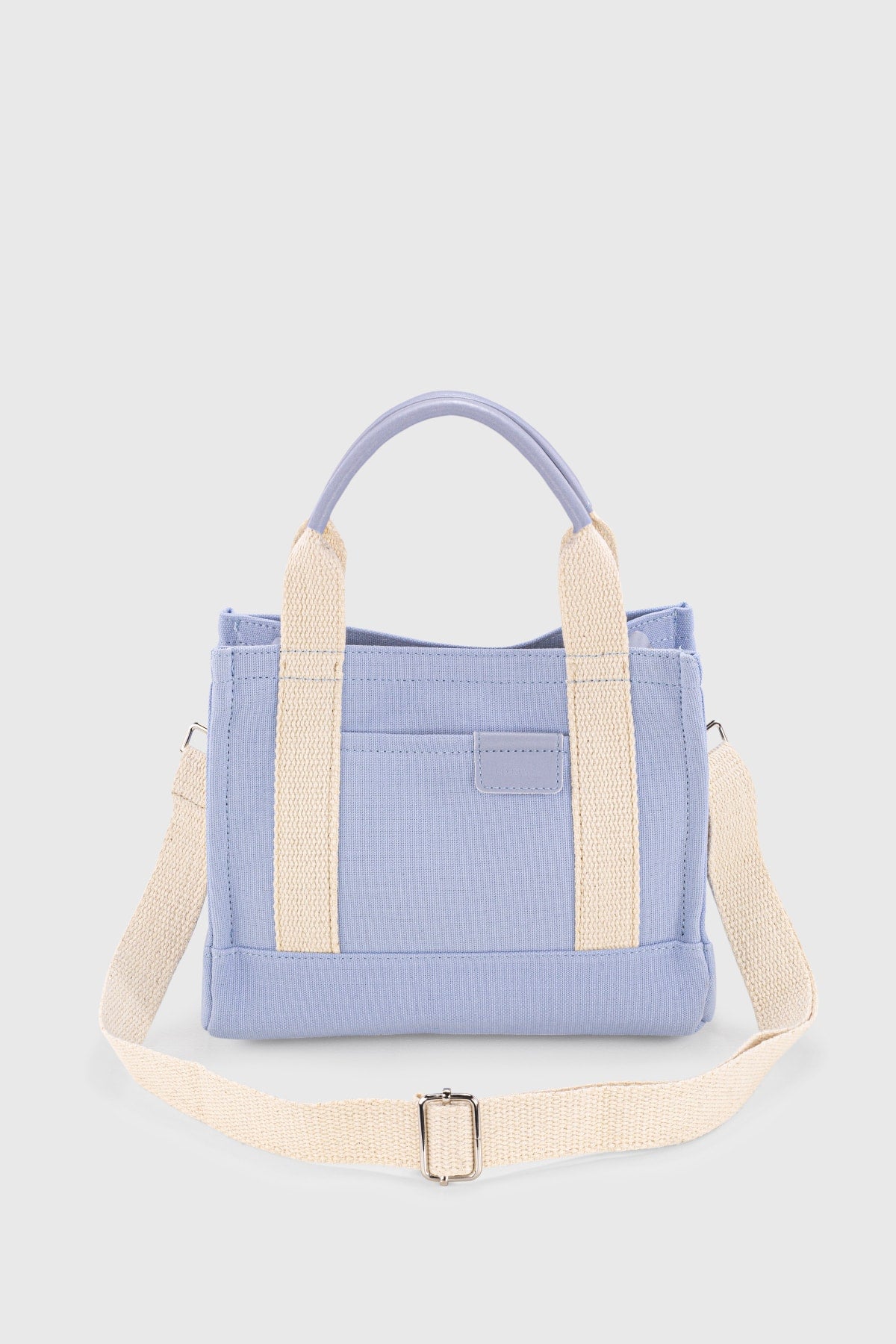 Women'S Blue Canvas Tote Bag 232