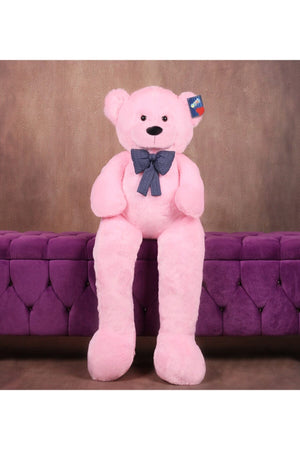 Toy 80 Cm Big Teddy Teddy With Bow Tie Pink