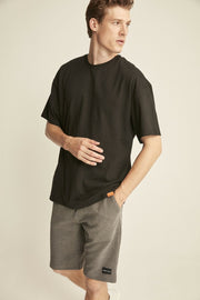 Jett Oversize Black T-Shirt