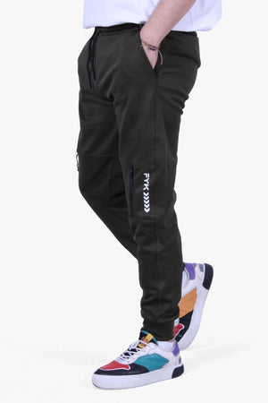 Sml-Xl-Xxl Slim Fit Fyk Printed Scuba Men'S Sweatpants