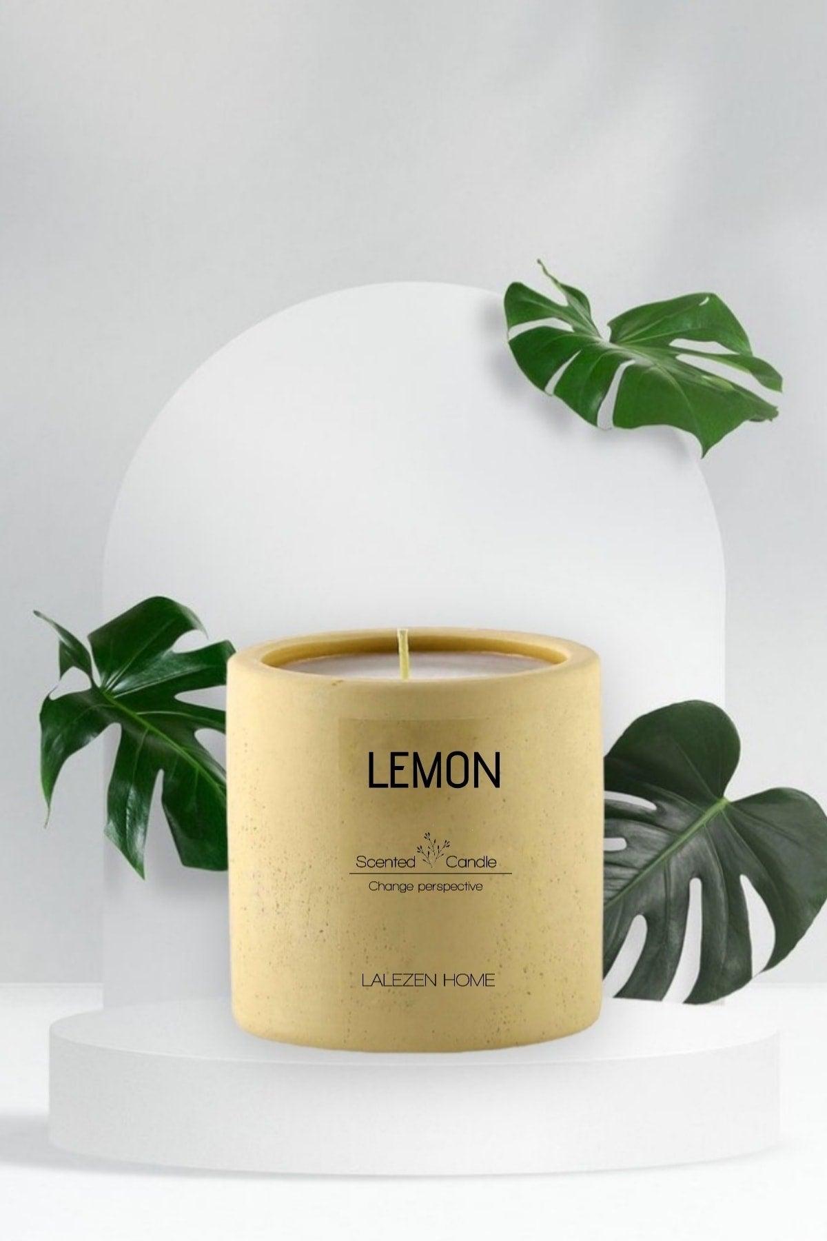 Lemon Concrete Candle - Swordslife