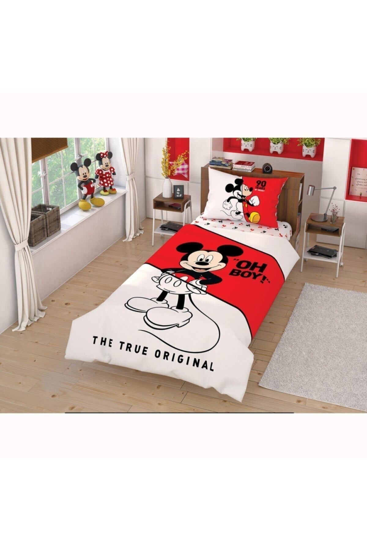 Mickey Mouse Licensed Single Duvet Cover Set