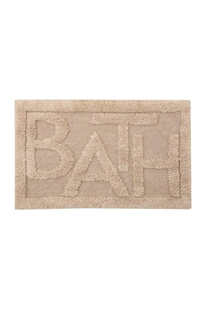Bath Bath Mat Beige 50x80 - Swordslife