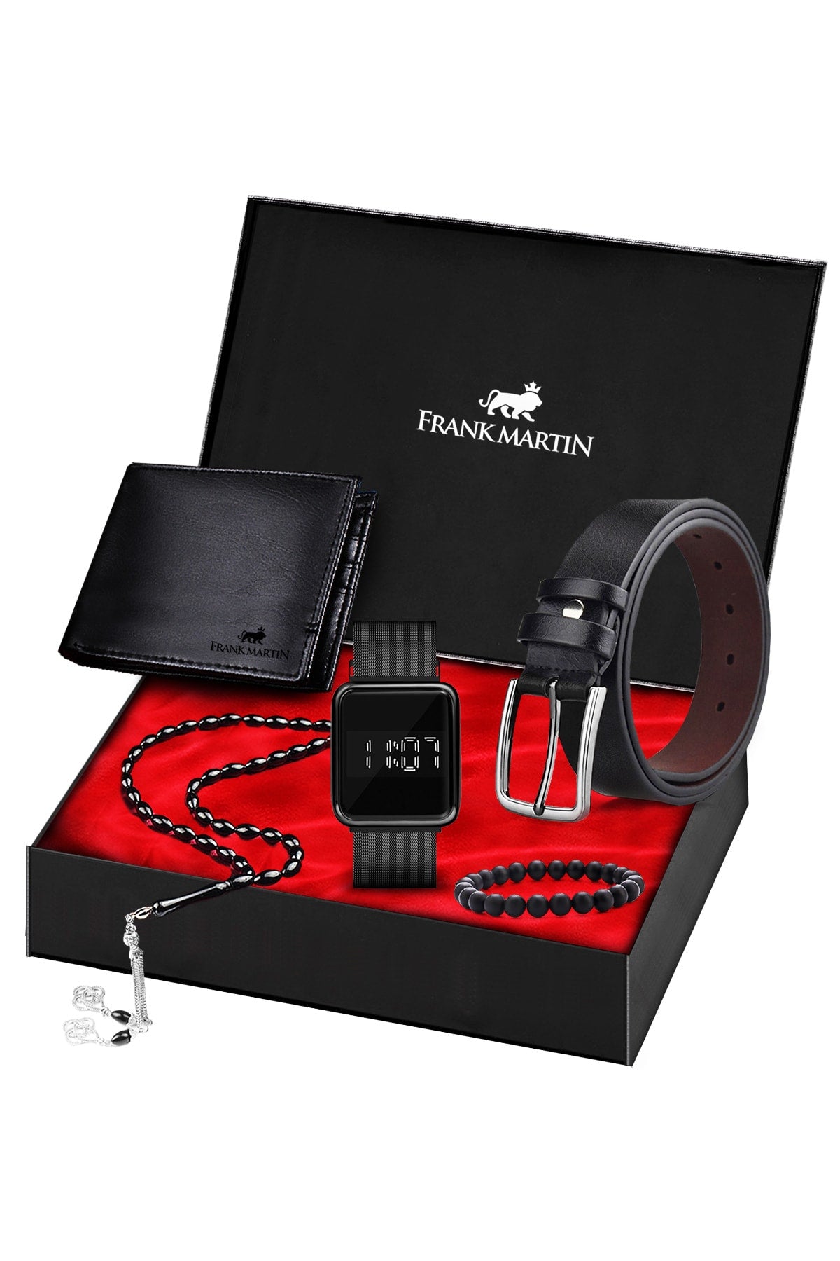 Clock Belt Wallet Gift Set 20-045