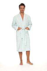 100% Organic Cotton Kimono Extra Soft Men's Bathrobe - Swordslife