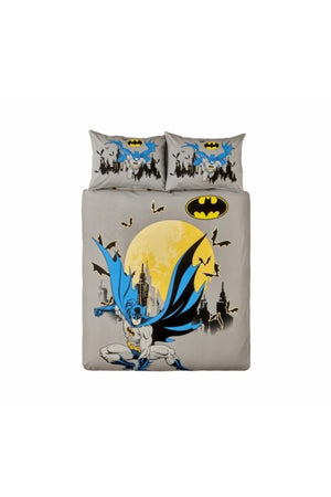 Duvet Cover Set 100% Cotton Single Batman Darkness