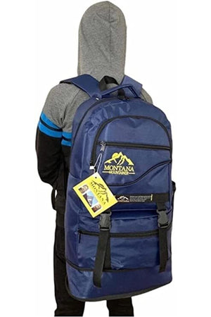 Montana 55+10 Liter Bellows Waterproof Multi-Compartment School-Camper-Travel-Climber-Outdoor Backpack