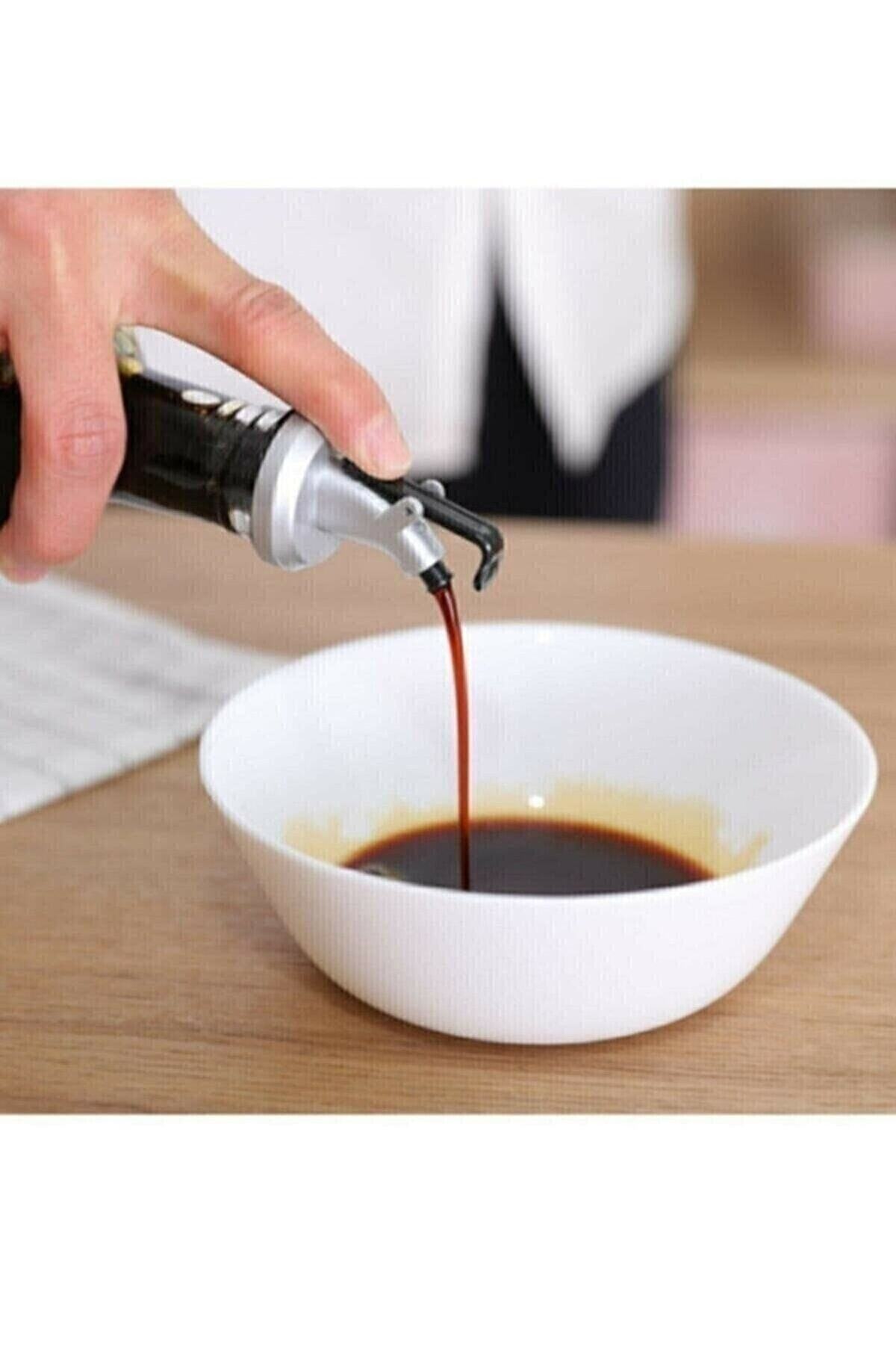 3-Piece Cap Oil Stopper Oil Pot Bottle Tip Oil Holder Vinegar Sauce Bottle Head Non-Drip