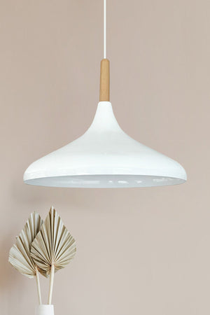 White Interior Color White Champion Wood Single Chandelier Pendant Lamp Living Room Kitchen Lamp Lighting Chandeliers