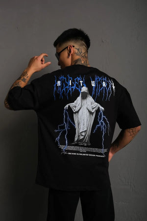 Ritual Printed Oversize Cotton Tshirt