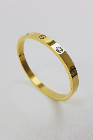 Cartier Model Stone Thick Bracelet