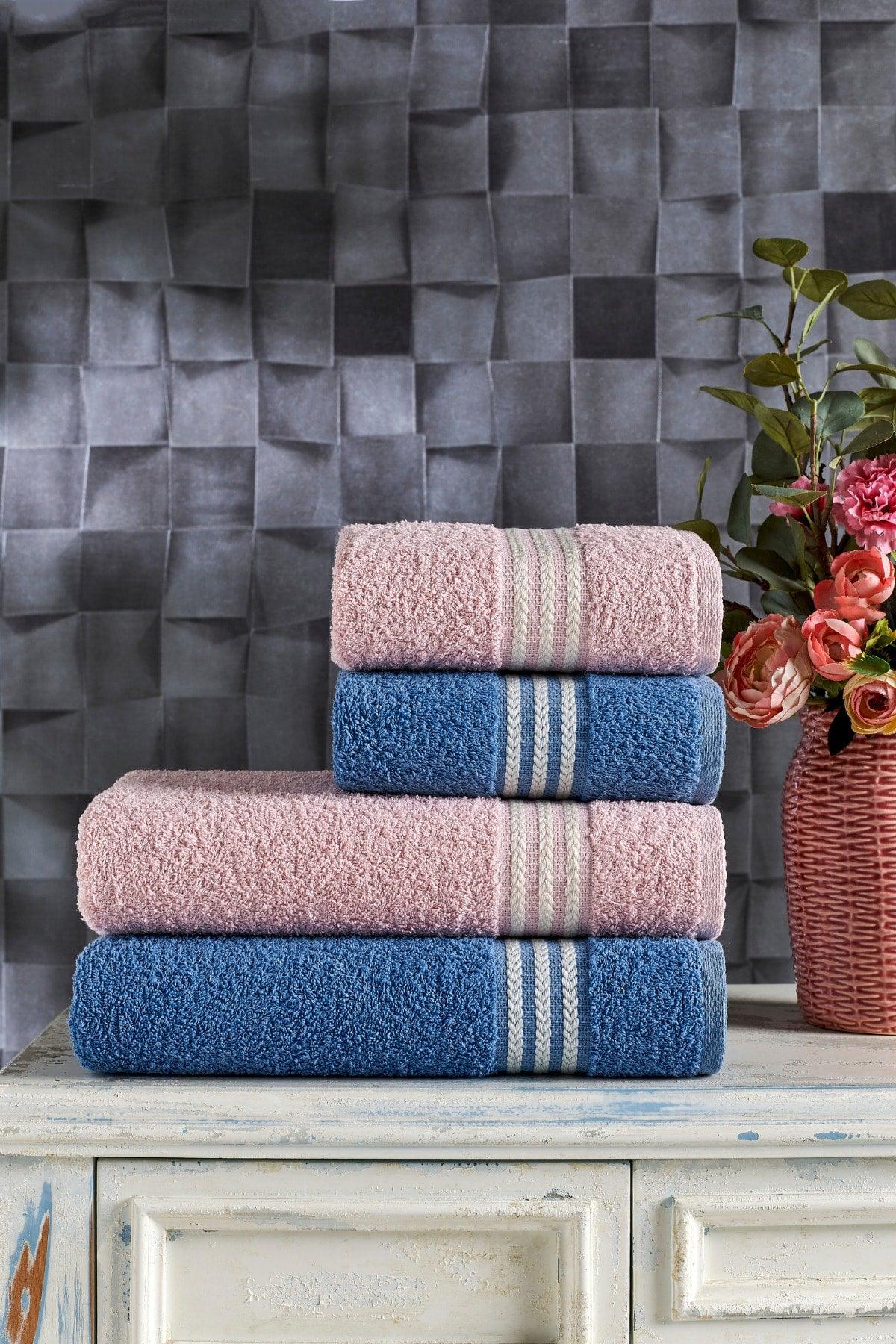 Veronica Set of 4 Bath Towels - Swordslife