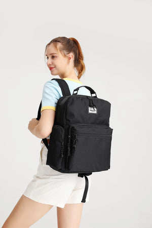 Smartbags School Size Laptop Backpack With Eyes 2022-3124 Black
