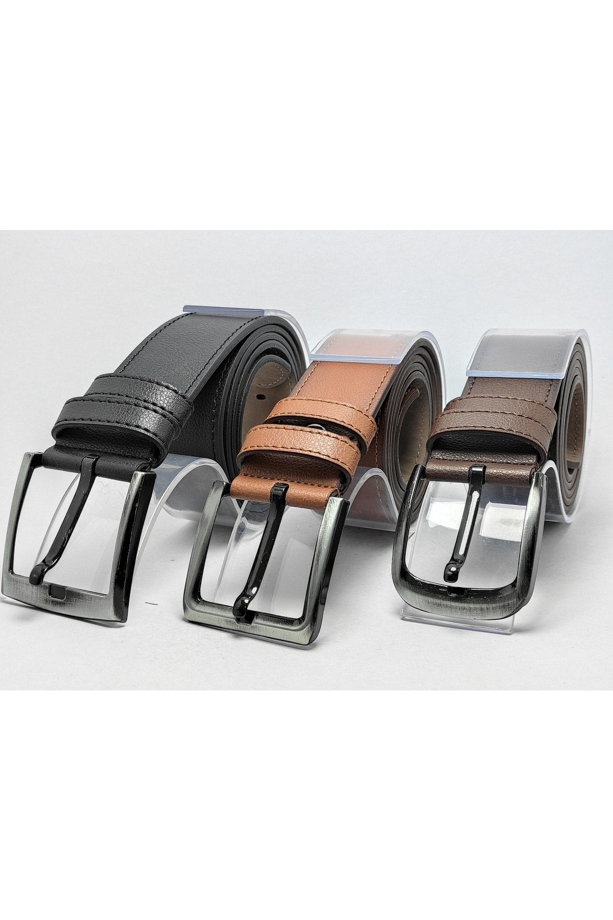 3-Pack Men'S Sports Belt