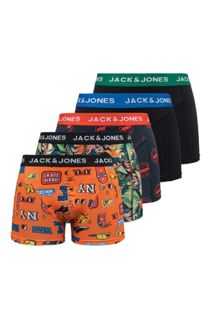Mixed Boxer Pack Of 5-Elements