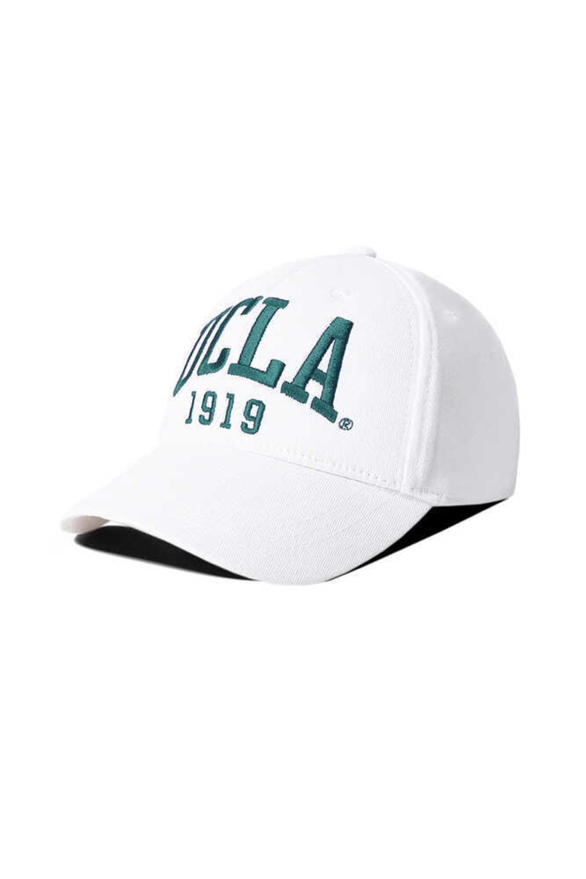 Ballard White Light Green Embroidered Hat