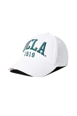 Ballard White Light Green Embroidered Hat