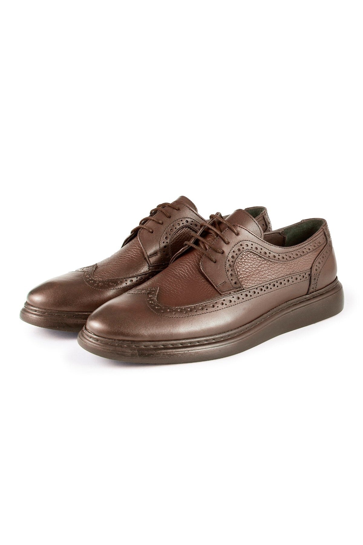 Lusso Genuine Leather Men's Casual Classic Shoes, Genuine Leather Classic Shoes, Derby Classic