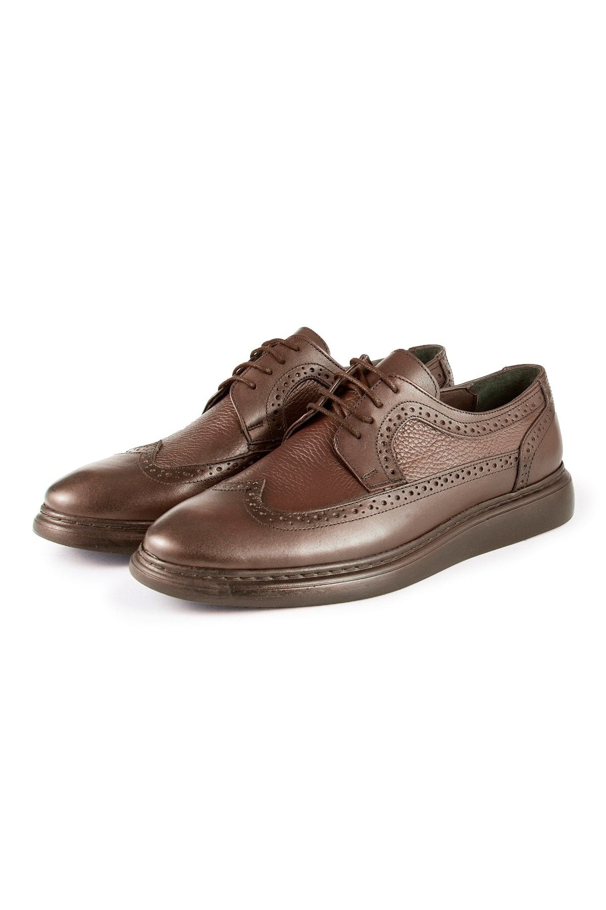Lusso Genuine Leather Men'S Casual Classic Shoes, Genuine Leather Classic Shoes, Derby Classic
