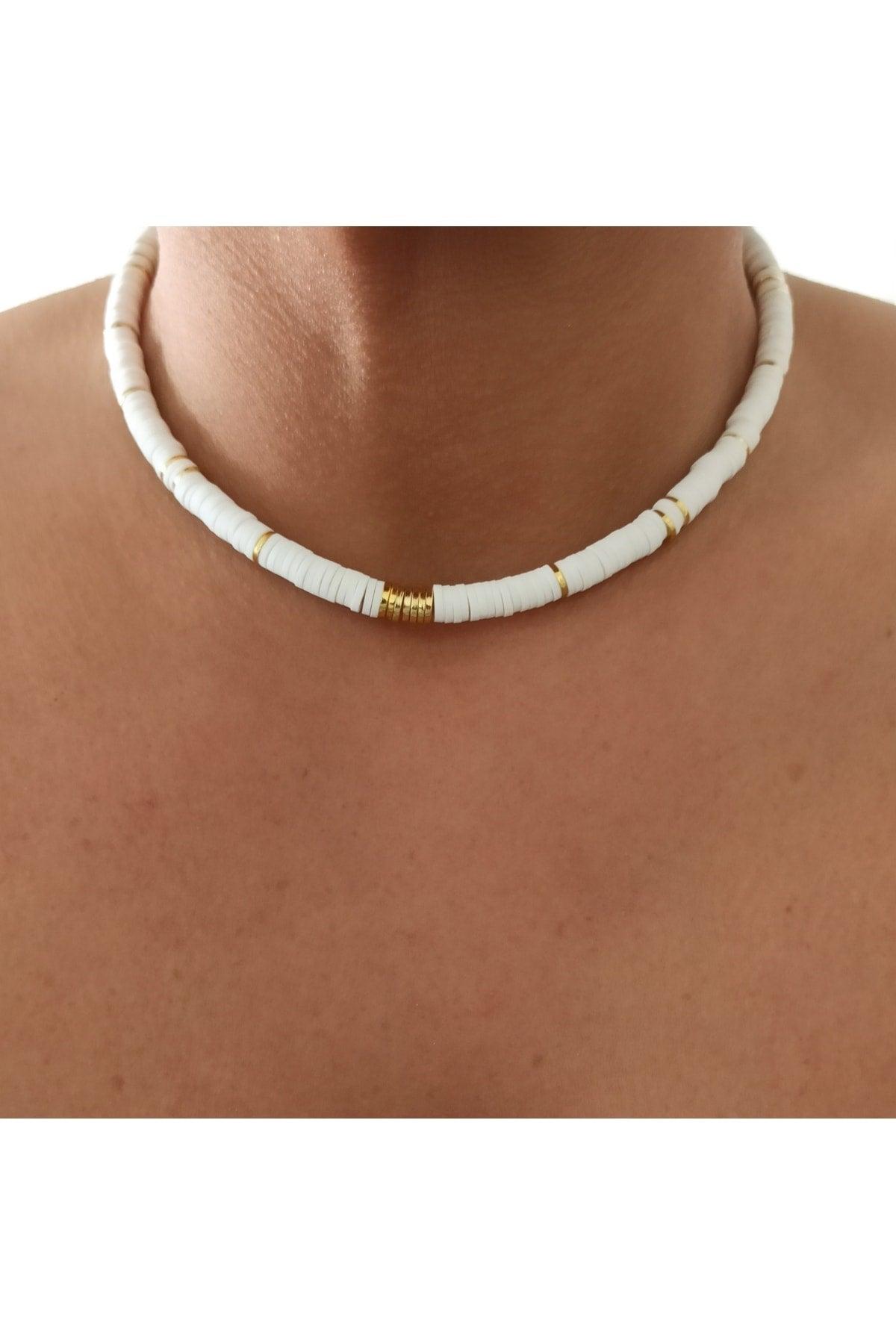 Pure Fimo Gold Women's Necklace - Swordslife