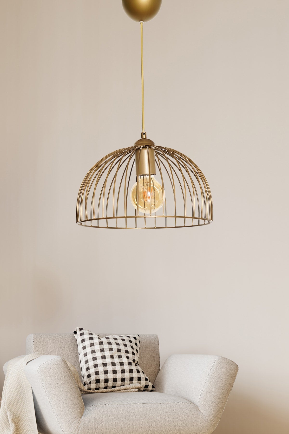 Nevol Single Pendant Lamp Antique Mtla-46