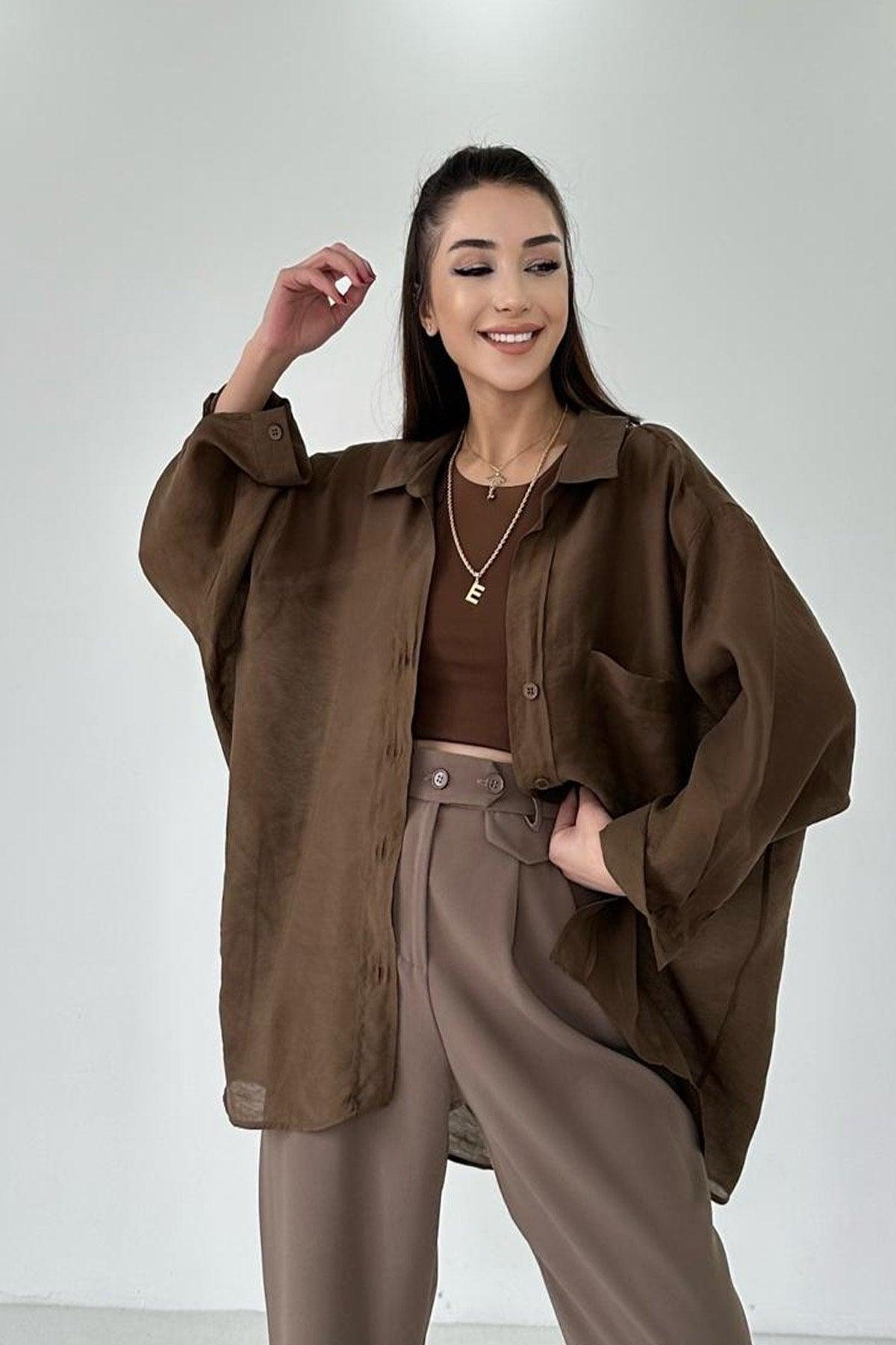 Oversize Basic Trend Shirt - Swordslife