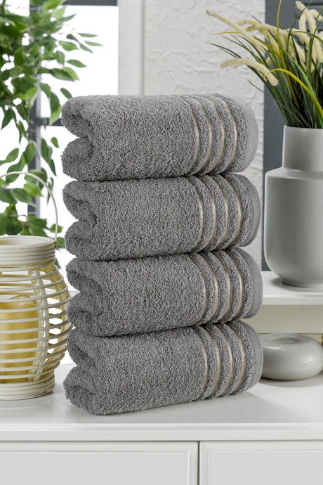 Diana Towel Set 4 pcs 800gr. 50x90cm - Swordslife