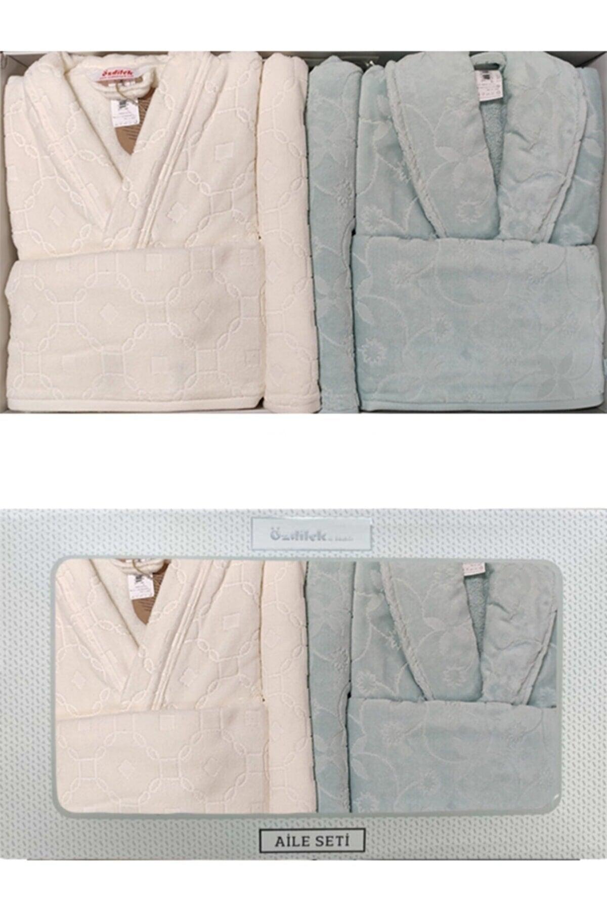 Bathrobe Set Wildy Family Set Double 6 Pieces - Swordslife