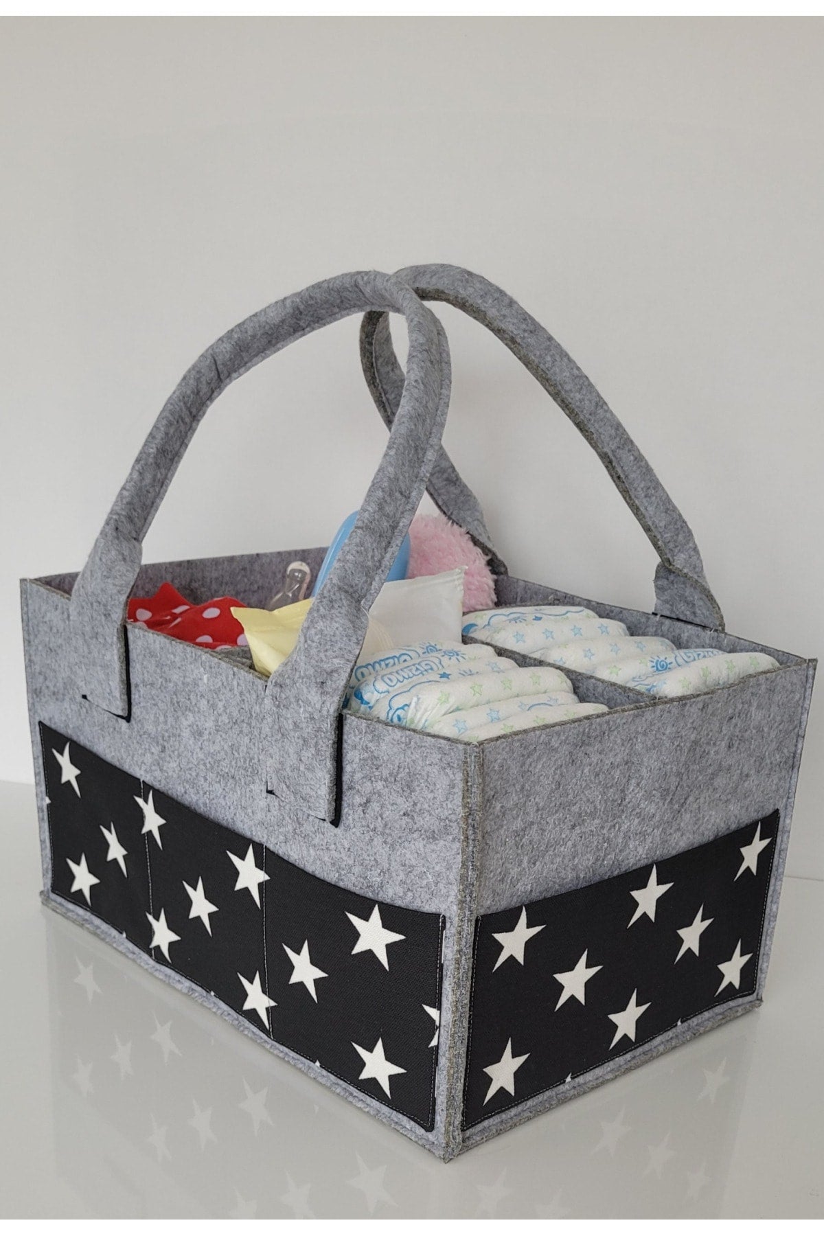 Handmade Multi-Purpose Felt Mother Baby Care And Organizer Bag Functional Organizer