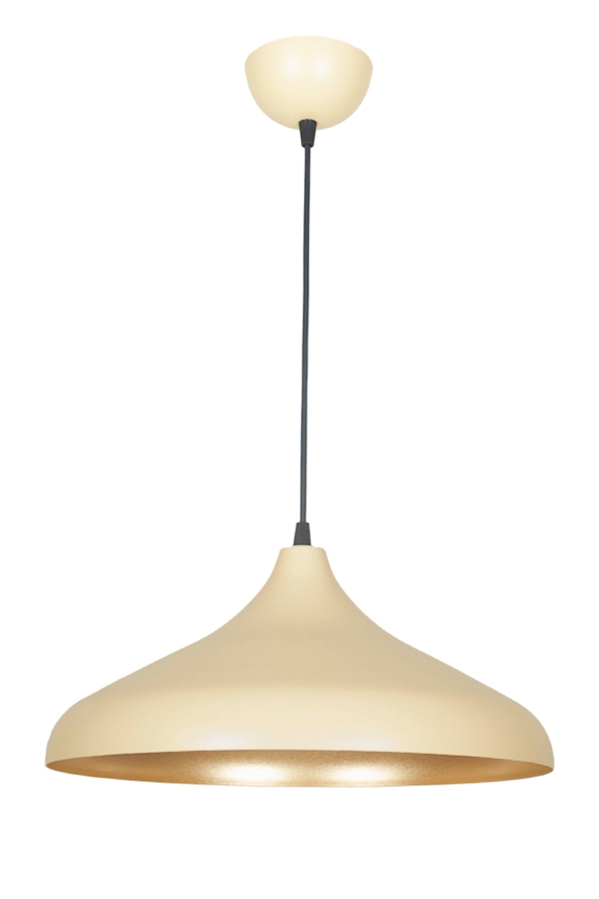Nil Special Design Retro Rustic Modern Metal Cream Color Pendant Lamp Cafe - Kitchen Single Chandelier