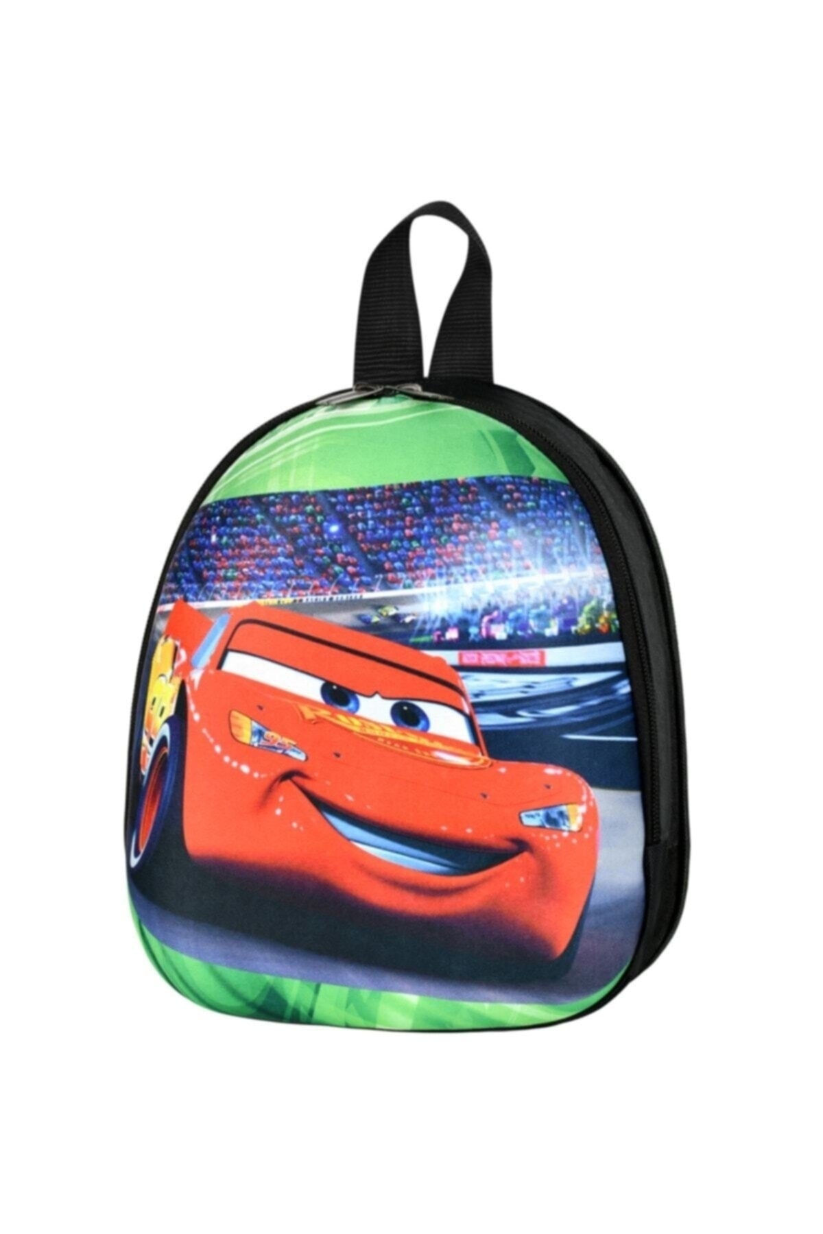 3D Embossed Cars Kindergarten Nursery And Daily Use Backpack 2-6 Years