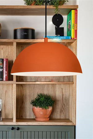 Lipeo Orange Chandelier Single Pendant Lamp Living Room Kitchen Hairdresser Cafe Lamp Decorative Lighting Patisserie