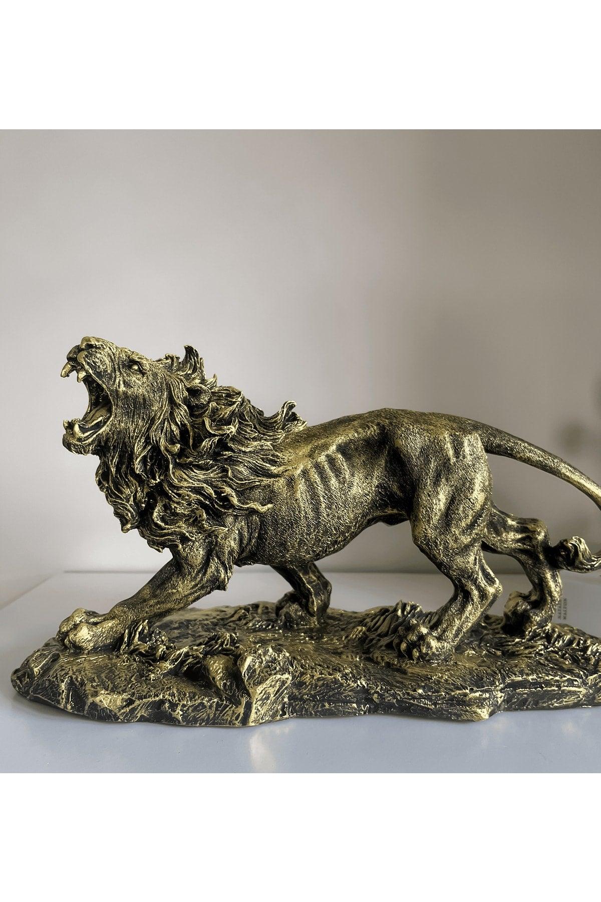 Roaring Lion Decorative Trinket Sculpture - Swordslife