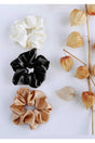 Women's 3' Pcs Satin Hair Buckle Set Tk001479 - Swordslife