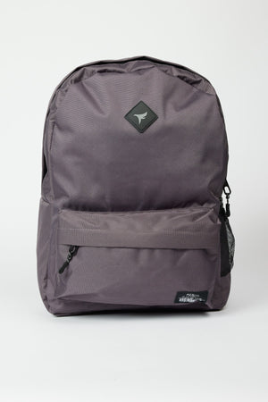 Men'S Gray Logo School Backpack