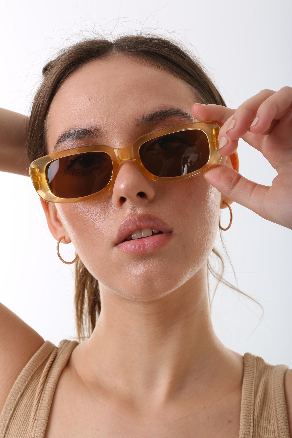 New Season Unisex Rectangle Sunglasses