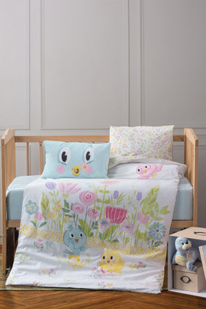 Baby Duvet Cover Set Jolly Blue