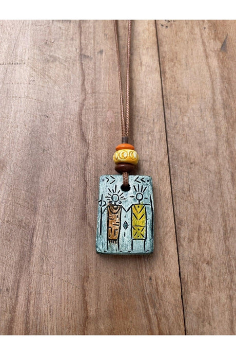 Ceramic Design Necklace - Swordslife