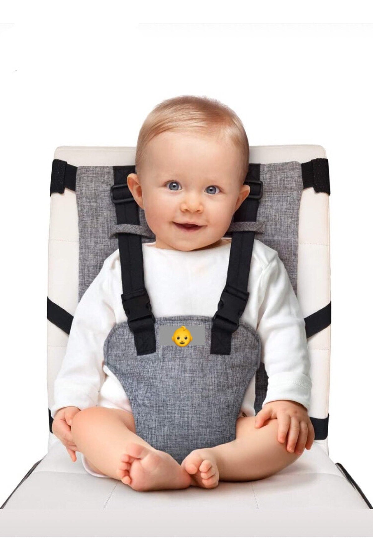 Baby Highchair Safety Belt , Cotton Fabric Adjustable Chair Belt