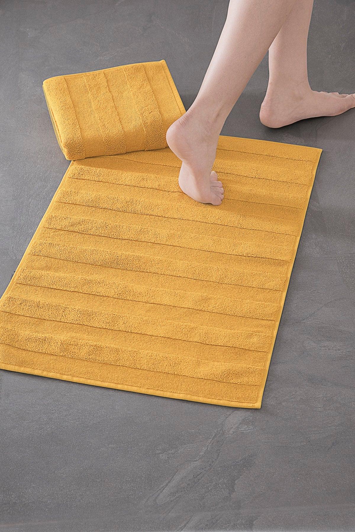 Mons Bathmat 101 - New Trend, 50x75cm. 2pcs. Premium Foot Towel / Bath Mat Set - Swordslife