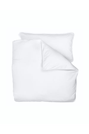 Chevron White Baby Duvet Cover Set 100X140
