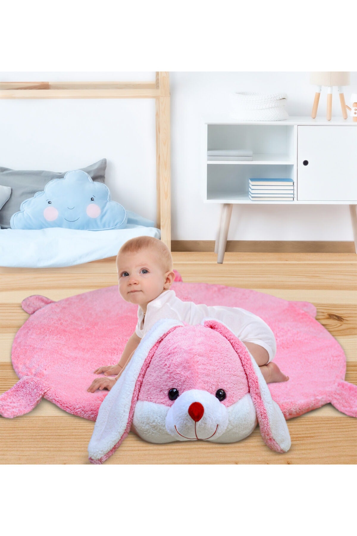 Baby Play Mat 120 Cm Rabbit Play Mat (100% Domestic)