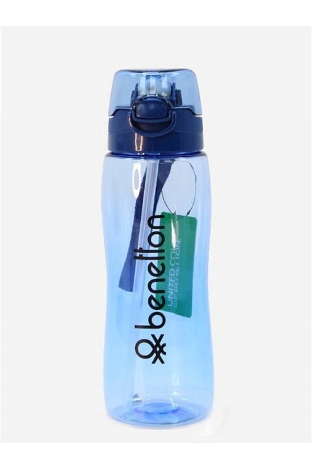 Benetton Automatic Capped Drinker & Flask - Blue