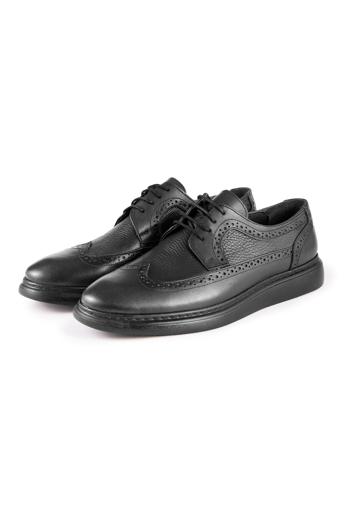 Lusso Genuine Leather Men'S Casual Classic Shoes, Genuine Leather Classic Shoes, Derby Classic