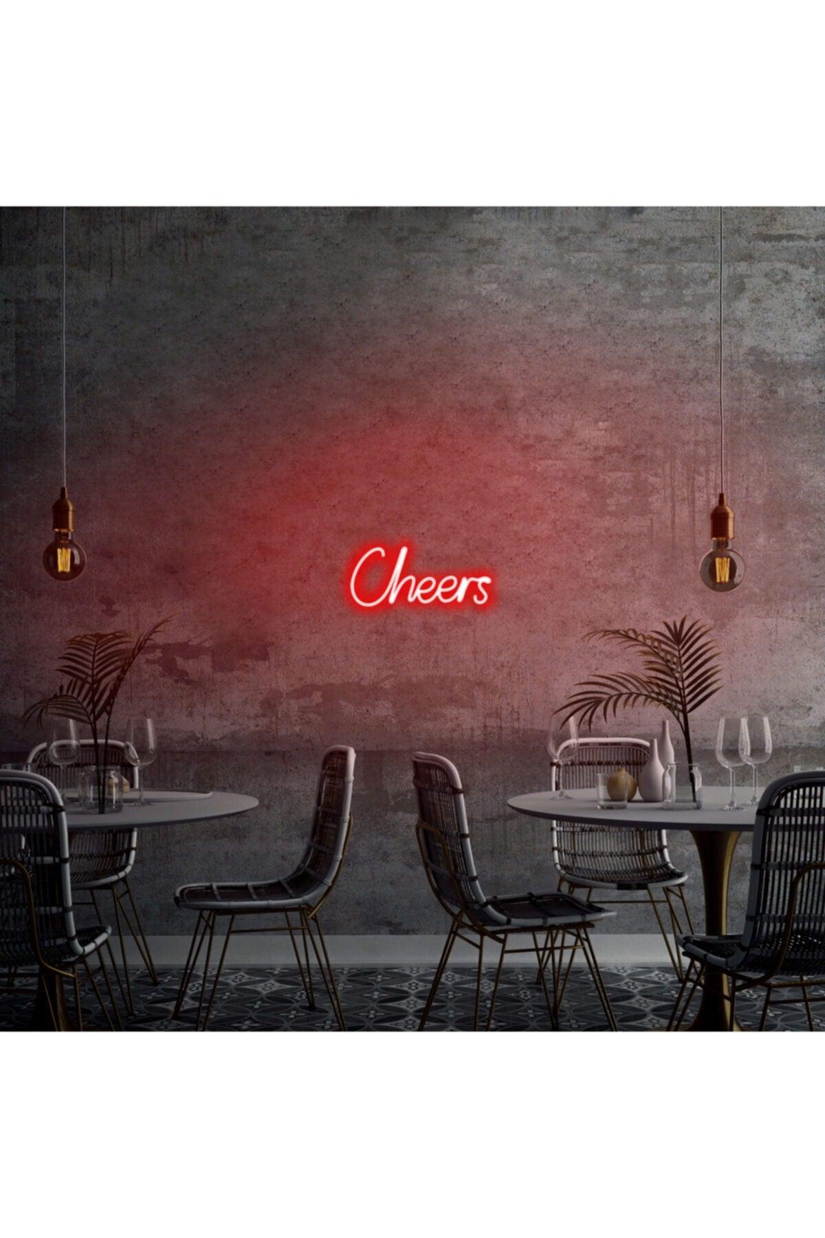 - Cheers - Led Decorative Wall Lighting Neon Graffiti Magic Led Messages -neongraph - Swordslife